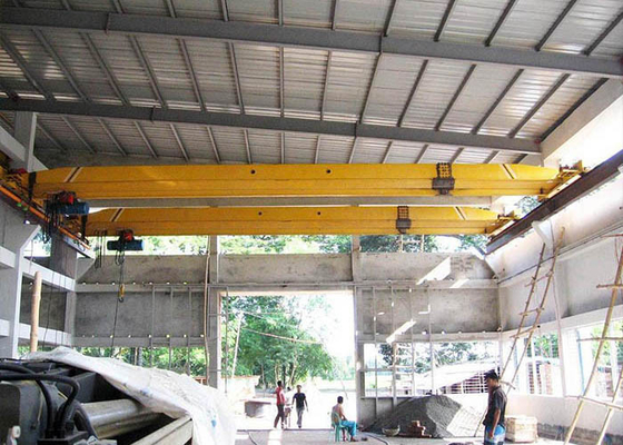 Einzelner Strahl 20 Tonnen-Laufkran-Sicherheit, elektrischer Arbeitsplatz-Brückenkran
