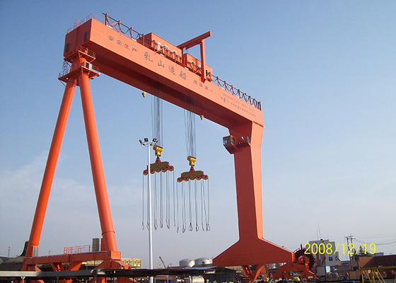 Doppelter Träger-Hafen-Portalkran für Werft-Schiffbau mit schwerer anhebender Last