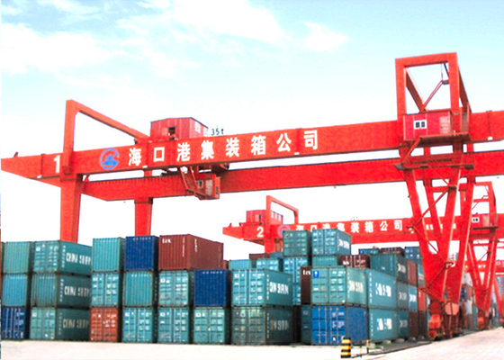 Doppelter Träger-Hafen-Portalkran RMG 35 Tonnen-mobiler Behälter-Portalkran